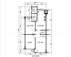 Blk 615 Yishun Ring Road (Yishun), HDB 3 Rooms #600302211